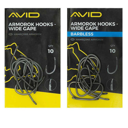 Avid Armorok Hooks - Wide Gape