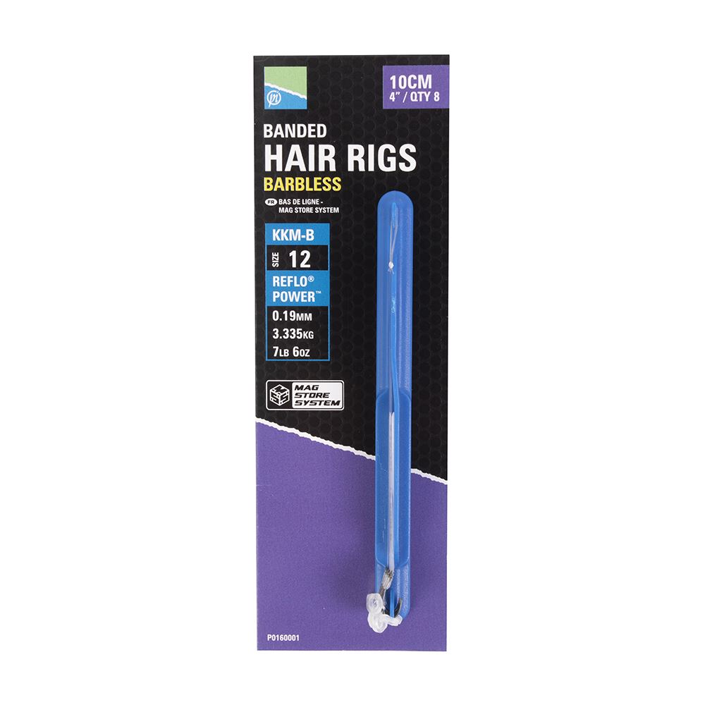 Preston Mag Store System Hair Rig – gebändert