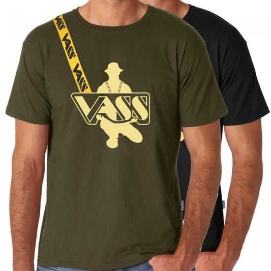 Vass Fisherman Printed W/Strap T-Shirt