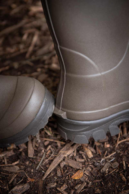 Botte en caoutchouc camouflage kaki doublée de néoprène Fox 