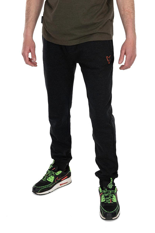 Pantalon de jogging léger Fox Collection noir et orange 