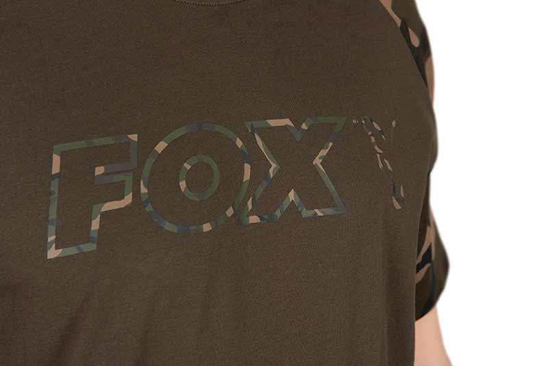 Fox Khaki / Camo Outline T-Shirt