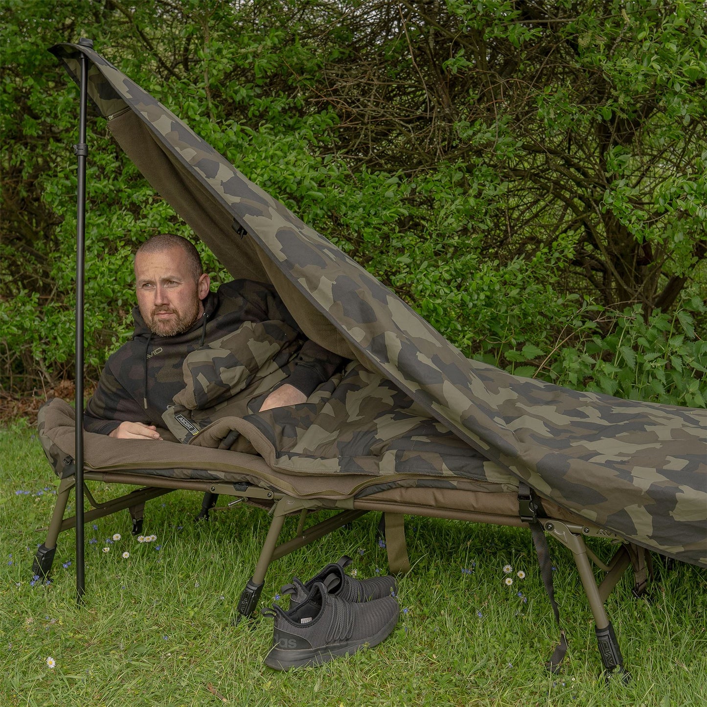 Avid Ripstop Camo Bedchair Cover