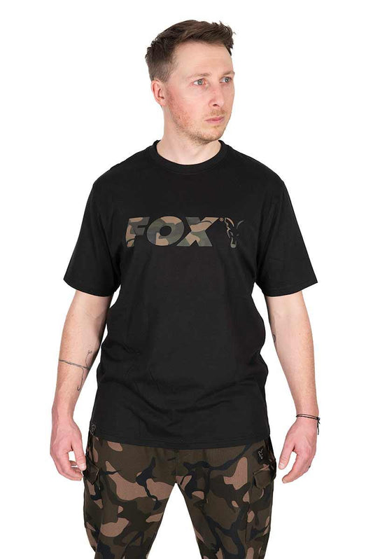 Fox Black / Camo Logo T-Shirt