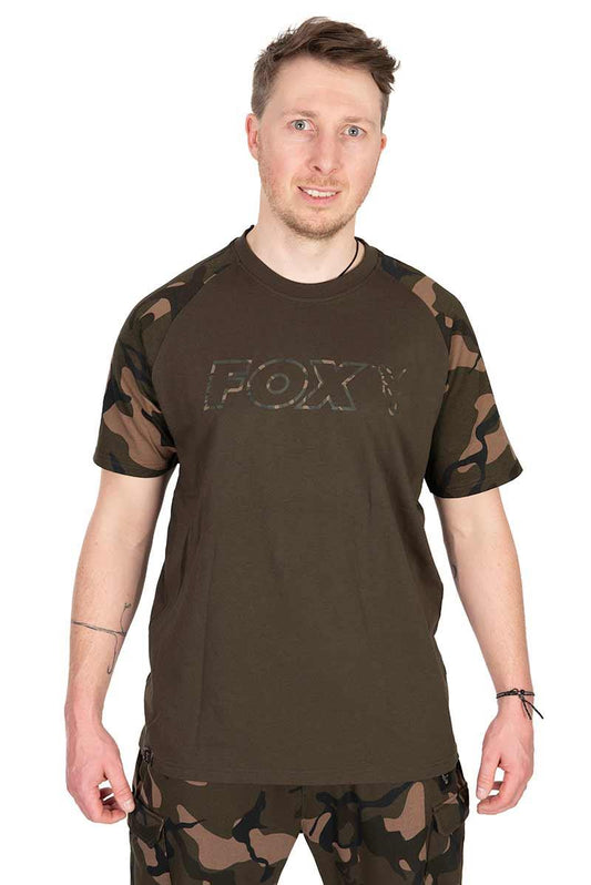 Fox Khaki / Camo Outline T-Shirt