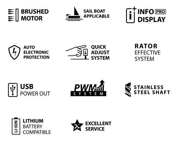 Rhino Motors DX 55V Electric Outboard Motor