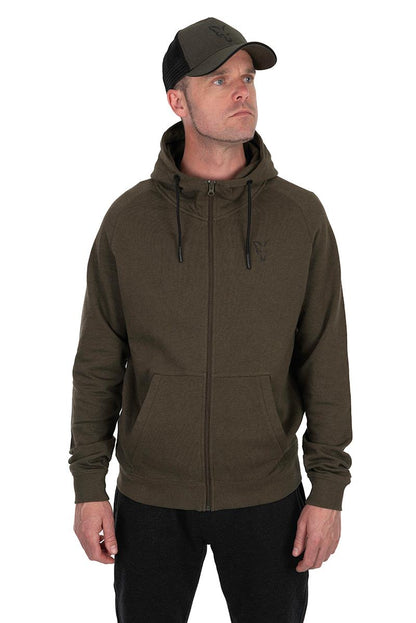 Fox Collection Light Weight Hoody Green & Black