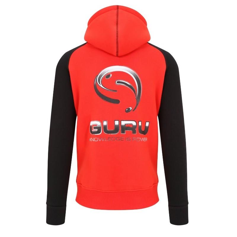 Guru Hoodie Red Black