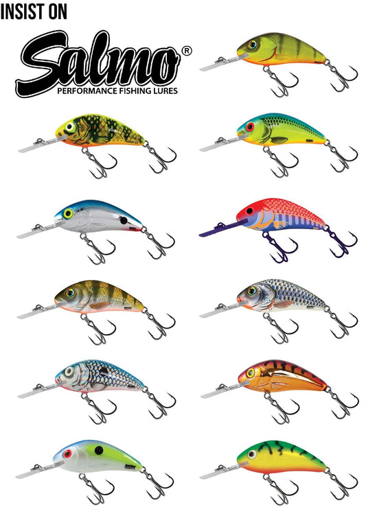 Salmo Rattlin' Hornet Flottant 4,5 cm