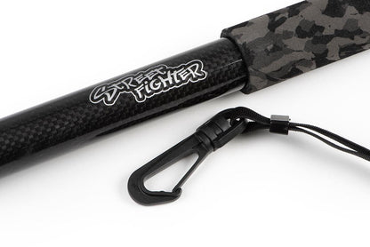 Fox Rage Street Fighter 2.4m Carbon Rubber Mesh Net & Handle