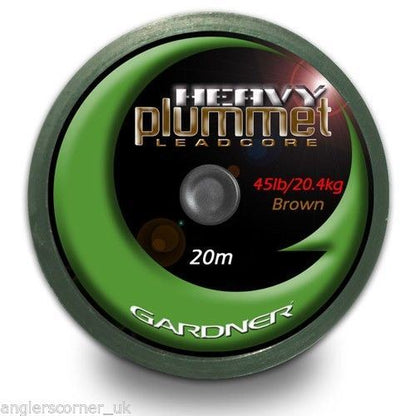 Gardner Plummet Leadcore Green 45lb