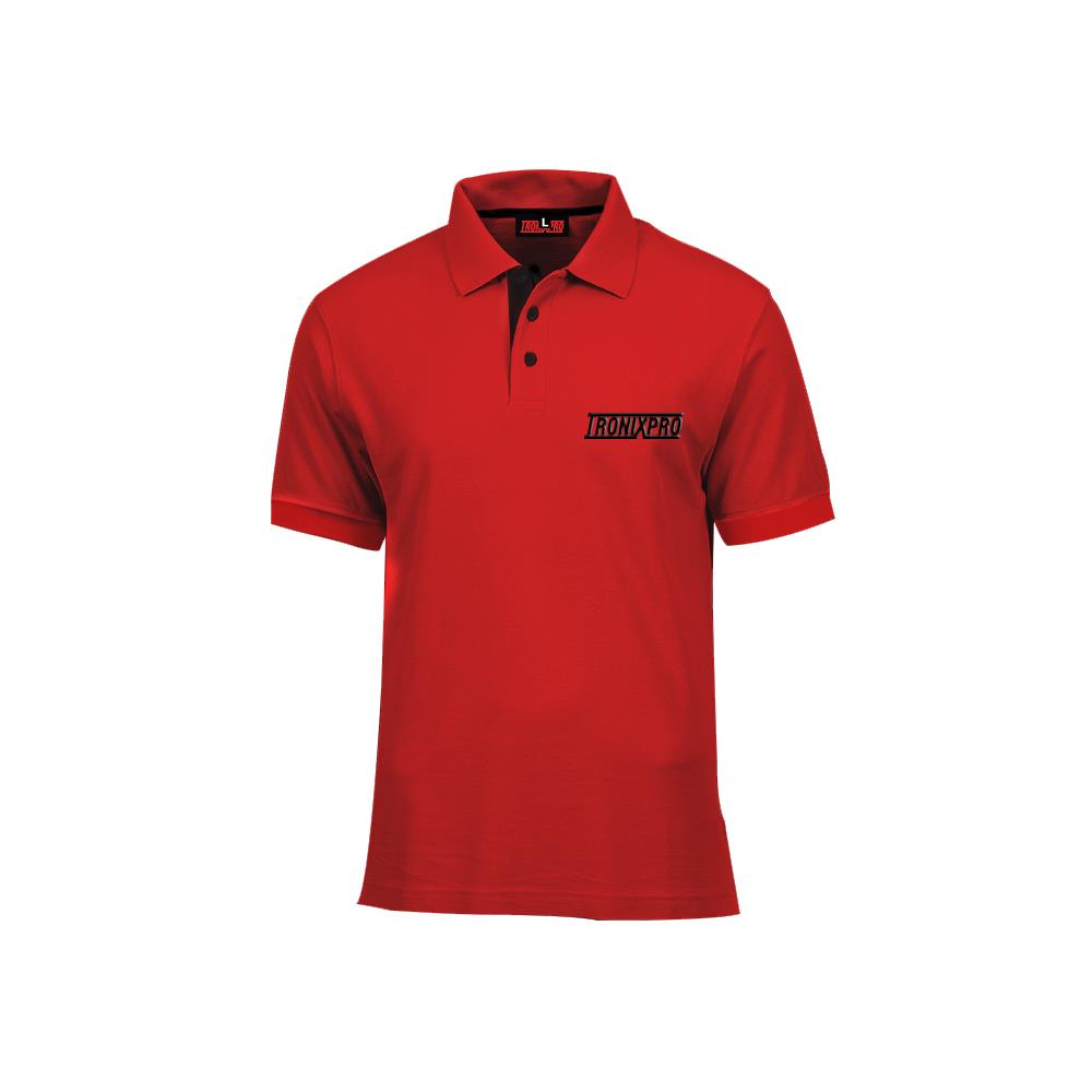 Tronixpro Classic Polo Red/Black