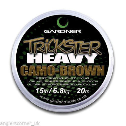 Gardner Trickster Heavy 20lb Camo Brown