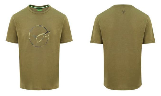 Korda LE Distressed Logo Tee Olive