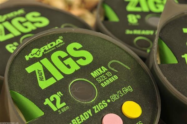 Korda Ready Zigs Barbless 12ft