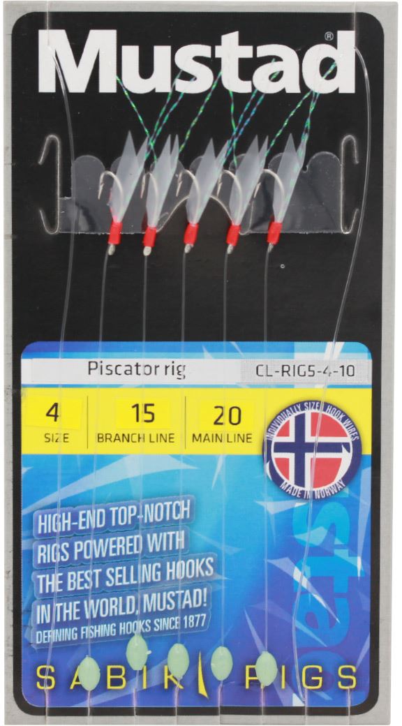 Mustad Piscator Size 4 20lb