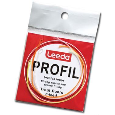 Leeda Profile Braided Loops Trout Fluoro Mixed