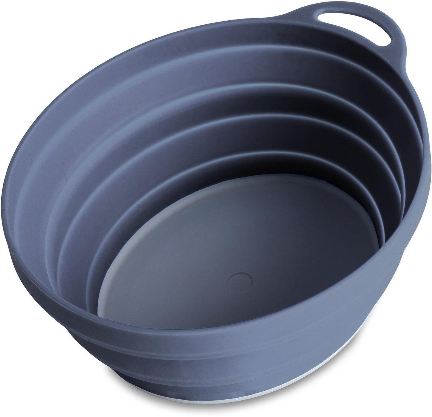 Lifeventure Silicone Ellipse Bowl - Grey