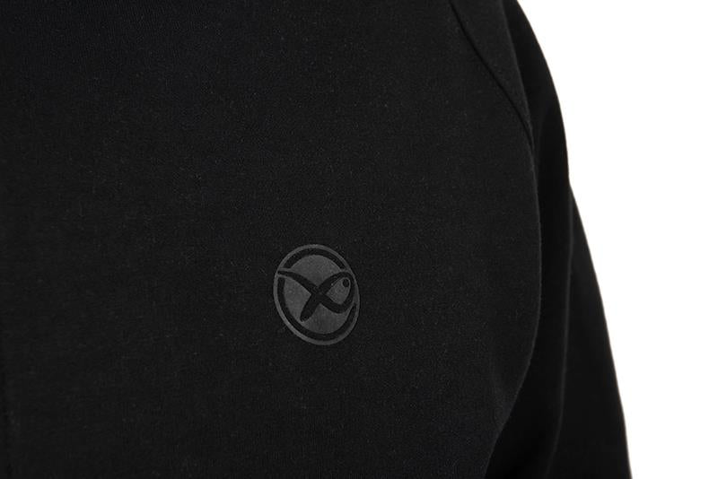 Matrix 1/4 Zip Sweat Schwarz/Limette (Black Edition)