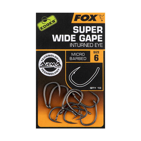 Fox Edges Armapoint Super Wide Gape (œil tourné vers l'intérieur)