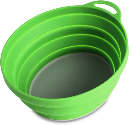 Lifeventure Silicone Ellipse Bowl - Green