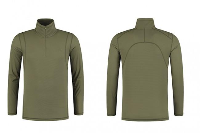 Korda Kool Quick Dry LS Zip Neck