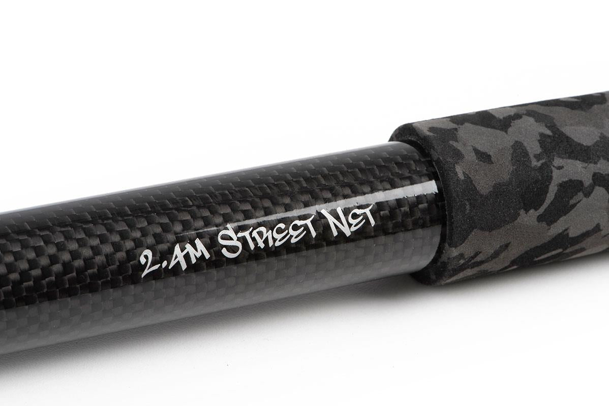 Fox Rage Street Fighter 2-Piece Carbon Rubber Mesh Net & Handle