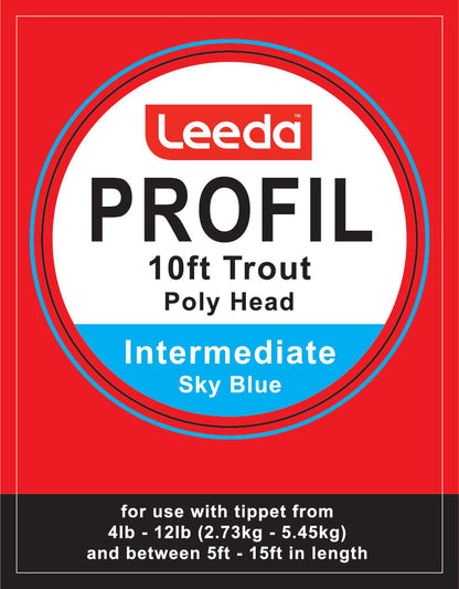Leeda Polyhead Trout 10ft Inter 1.5IPS