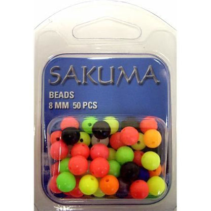 Sakuma Beads 8mm Orange