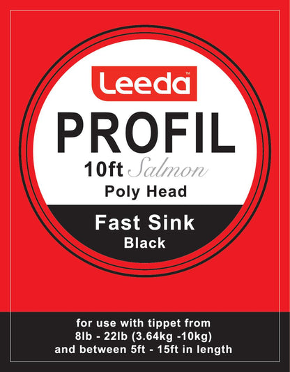 Leeda Polyhead Salmon 10ft Fast Sinking 5IPS