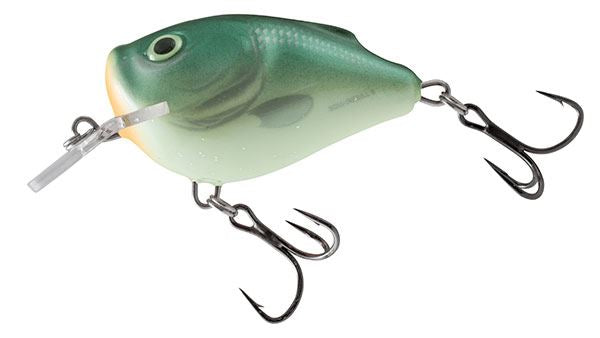 Salmo SquareBill Floating 5cm Green Black Herring