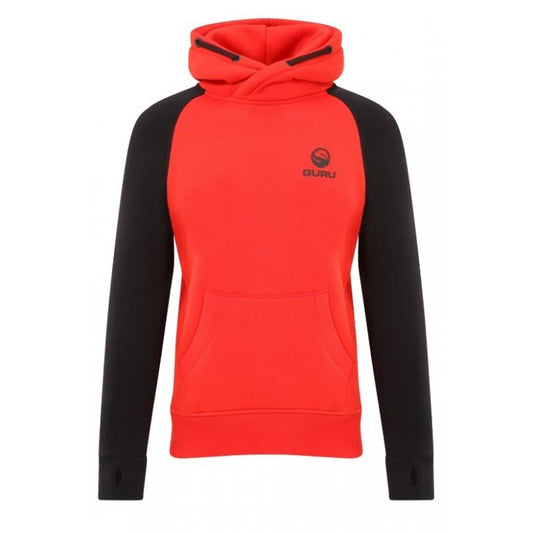 Sweat à capuche Guru Rouge Noir