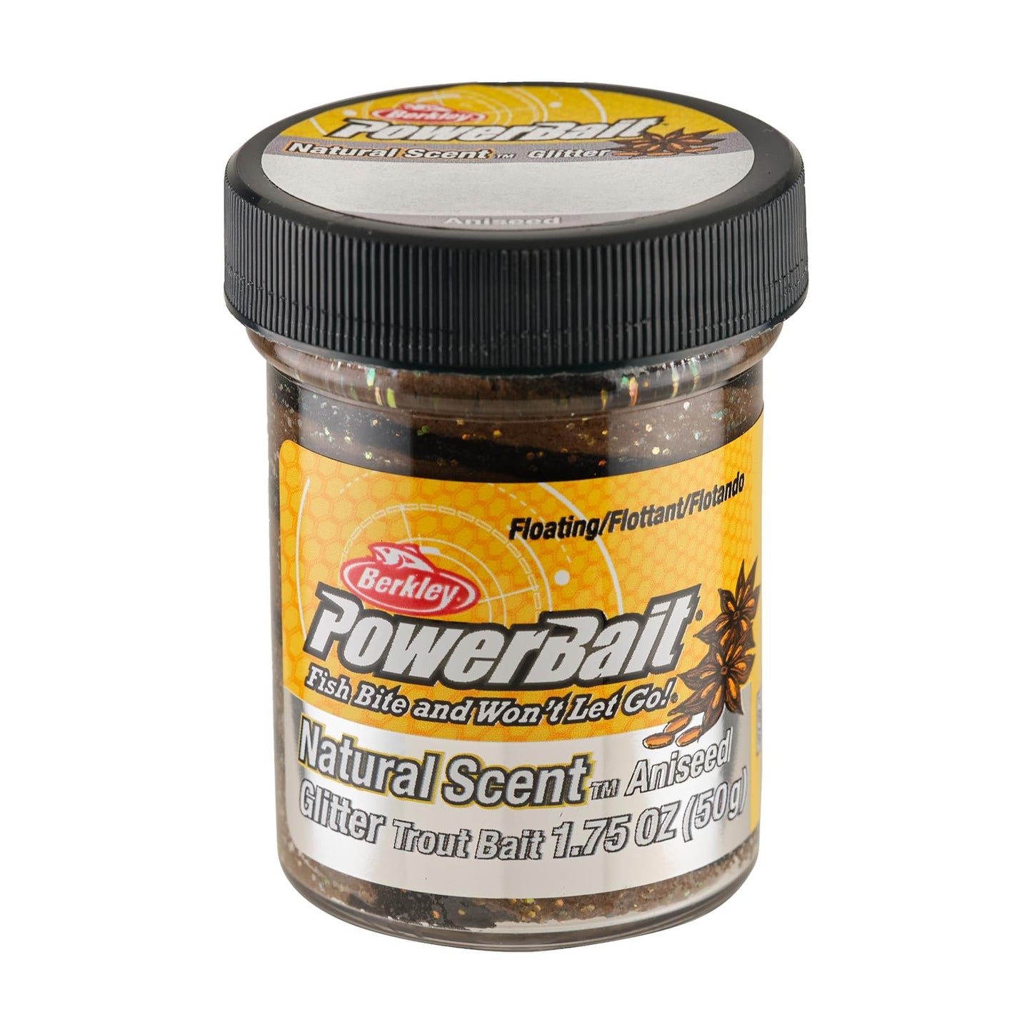 Berkley Powerbait Natural Glitter Black Brown