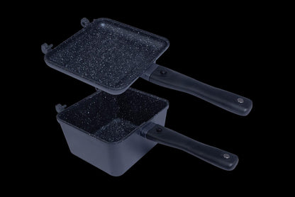 RidgeMonkey Connect Deep Pan & Griddle Granite Edition