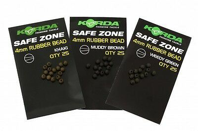 Korda Rubber Bead 4mm Brown