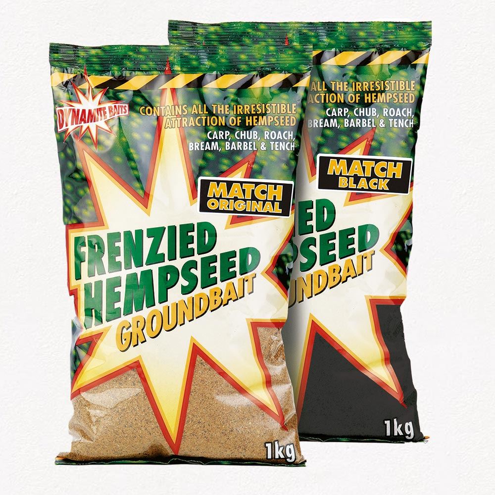 Dynamite Frenzied Hempseed Groundbait Match Original