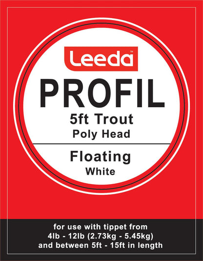 Leeda Polyhead Trout 5ft Floating 0IPS