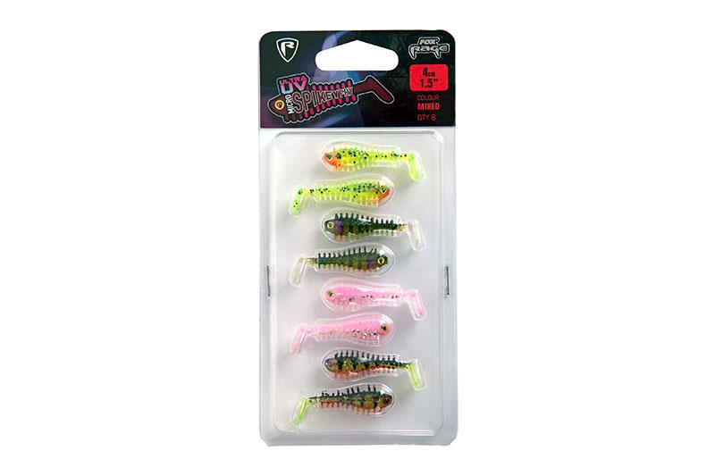 Fox Rage Micro Spikey Fry UV Mixed Colour 4cm