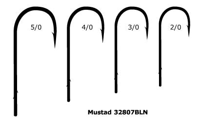 Mustad 32807NP-BN FlippinHook 4/0