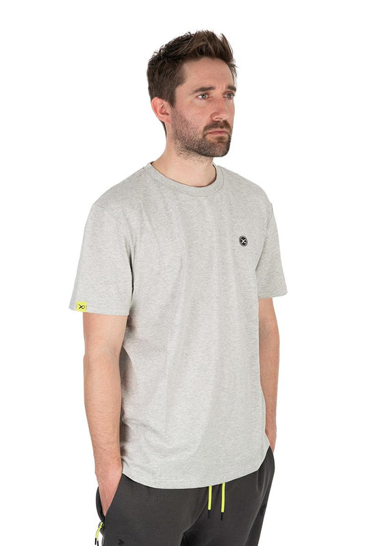 Matrix Large Logo T-Shirt Marl Grey