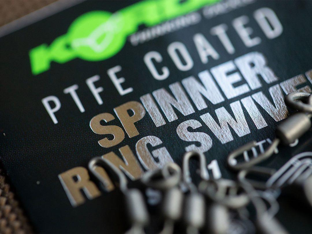 Korda PTFE Spinner Ring Swivels Size 11