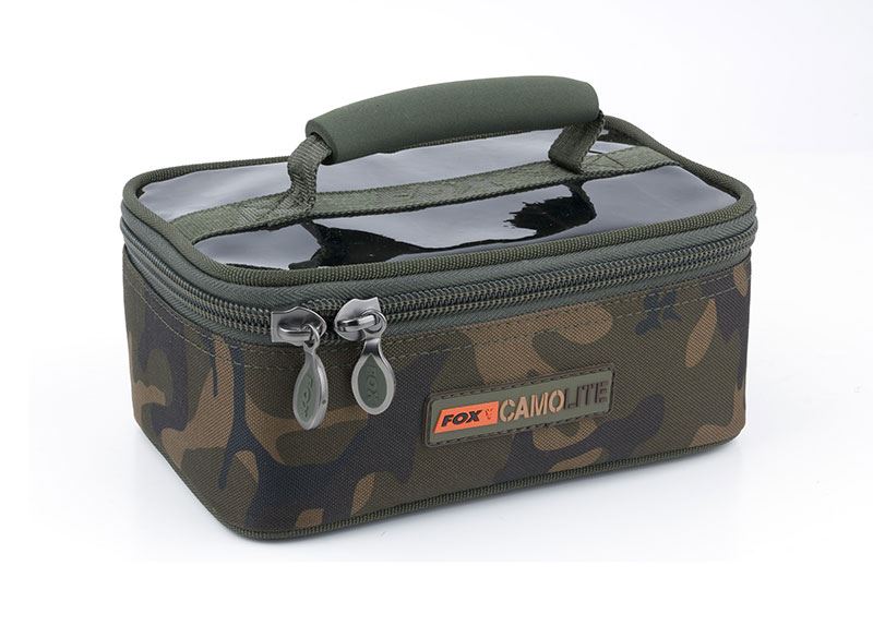 Fox CamoLite Rigid Lead & Bits Bag