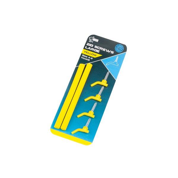 Nash Zig Screws Large Yellow