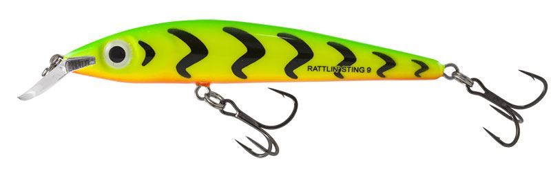 Salmo Rattlin' Sting Floating Green Tiger 9cm 