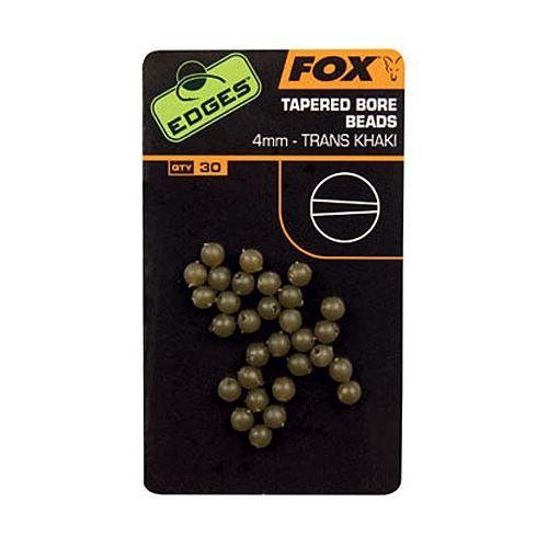 Fox Edges Tapered Bore Beads