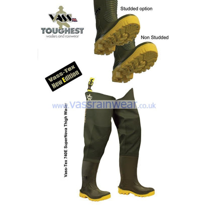 Vass-Tex 740E SuperNova Thigh Waders