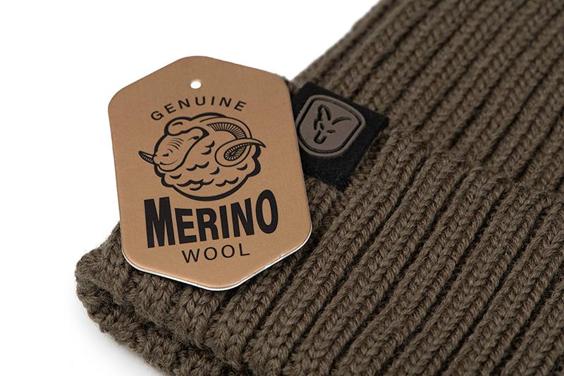 Fox Merino Bobble - Olive