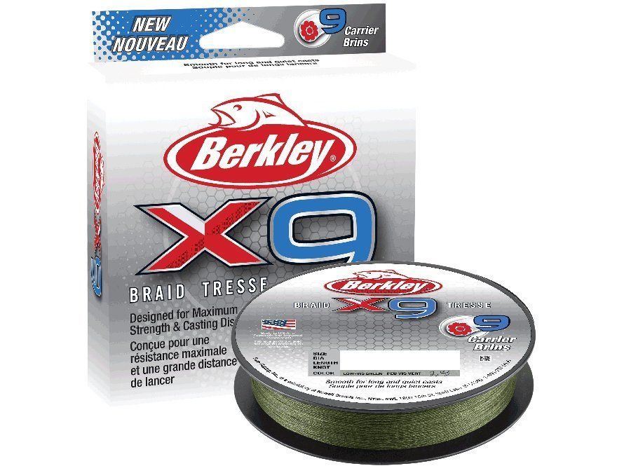 Berkley X9 Braid Low Vis Green