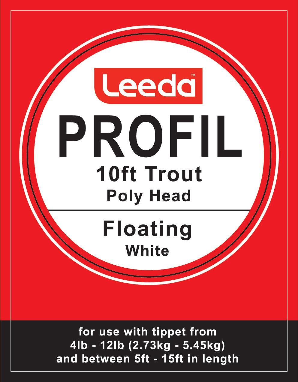 Leeda Polyhead Trout Tapered Leader