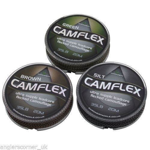 Gardner Camflex Leadcore 35lb Fleck Silt